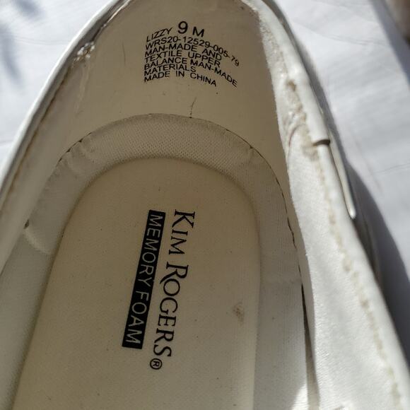 Kim Rogers Lizzy Memory Foam Slip-on Shoes Size 9 - Picture 9 of 10